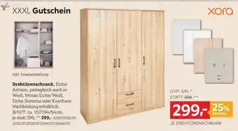 Drehtürenschrank