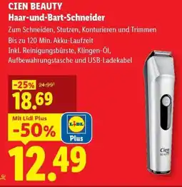 Lidl CIEN BEAUTY Haar-und-Bart-Schneider Angebot