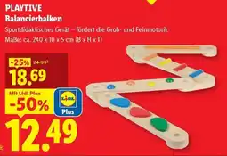 Lidl Playtive balancierbalken Angebot