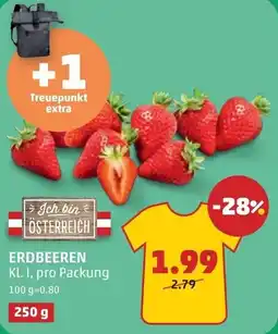 PENNY Erdbeeren Angebot
