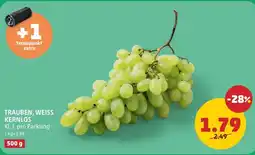 PENNY Trauben, weiss kernlos Angebot