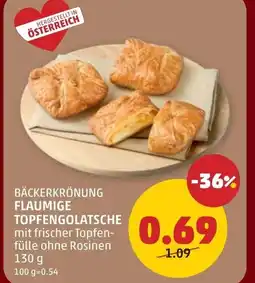 PENNY Bäckerkrönung flaumige Angebot