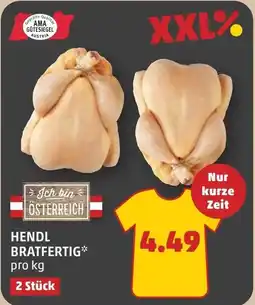 PENNY Hendl bratfertig Angebot
