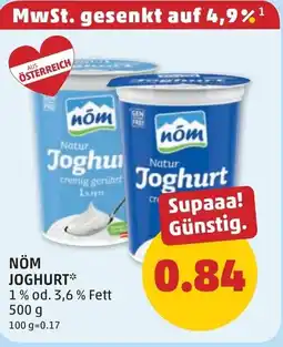 PENNY Nöm joghurt Angebot