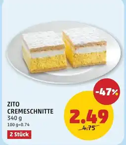 PENNY Zito cremeschnitte Angebot