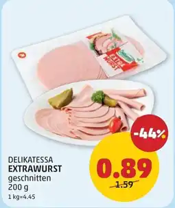 PENNY Delikatessa extrawurst Angebot