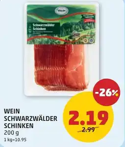 PENNY Wein schwarzwälder schinken Angebot