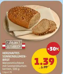 PENNY Herzhaftes sonnenblumen- brot Angebot