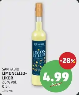 PENNY San fabio limoncello- likör Angebot