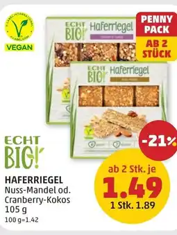PENNY Haferriegel Angebot
