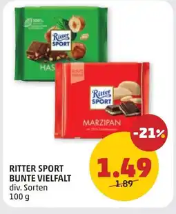 PENNY Ritter sport bunte vielfalt Angebot