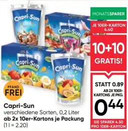 Maximarkt Capri Sun Angebot