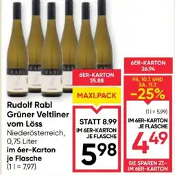 Maximarkt Rudolf grüner veltliner vom löss Angebot