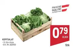 Metro Kopfsalat Angebot