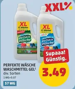 PENNY Perfekte wäsche waschmittel gel Angebot