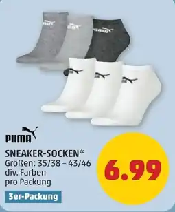 PENNY Sneaker socken Angebot