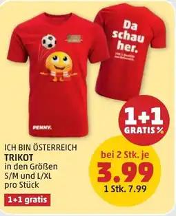 PENNY Ich bin österreich trikot Angebot