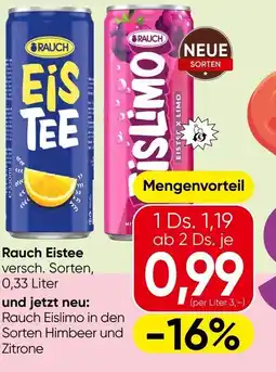 Spar Rauch Eistee Angebot