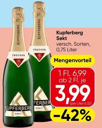Spar Kupferberg sekt Angebot