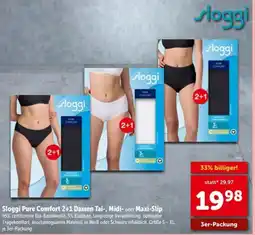 Interspar Sloggi pure comfort 2+1 damen tai-, midi- oder maxi-slip 9 Angebot
