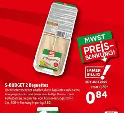Interspar S budget 2 baguettes Angebot