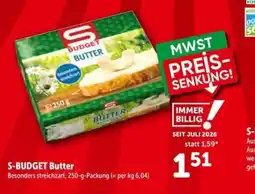Interspar S budget butter Angebot