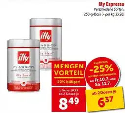 Interspar Illy espresso Angebot