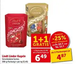 Interspar Lindt Lindor Kugeln Angebot