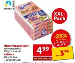 Interspar Manner Neapolitaner Angebot