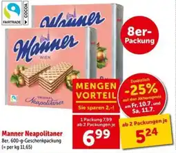 Interspar Manner neapolitaner Angebot