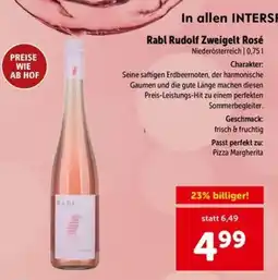 Interspar Rabl Rudolf Zweigelt Rosé Angebot