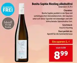 Interspar Benita sophie riesling alkoholfrei Angebot