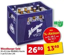 Interspar Wieselburger gold Angebot
