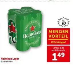 Interspar Heineken lager Angebot
