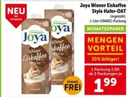 Interspar Joya wiener eiskaffee style hafer-oat Angebot