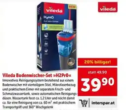 Interspar Vileda Bodenwischer-Set H2Pr0 Angebot