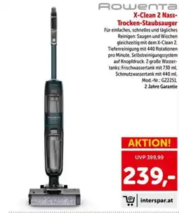 Interspar X clean 2 nass trocken-staubsauger Angebot