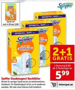 Interspar Swiffer Staubmagnet Nachfüller Angebot