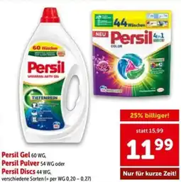 Interspar Persil Gel Angebot