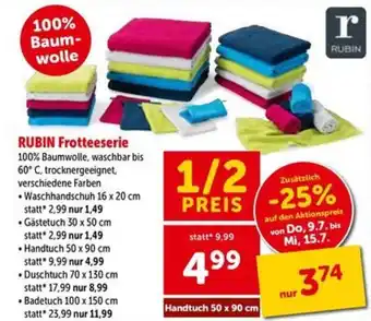 Interspar Rubin frotteeserie Angebot