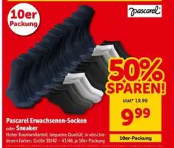 Interspar Pascarel erwachsenen-socken oder sneaker Angebot