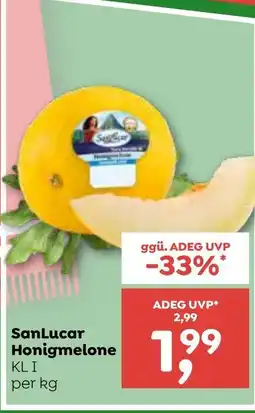 ADEG Sanlucar honigmelone Angebot