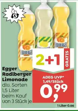 ADEG Egger radlberger limonade Angebot