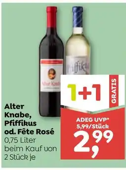 ADEG Alter knabe, pfiffikus od. fête rosé Angebot