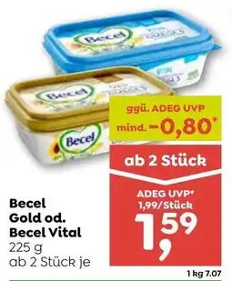 ADEG Becel gold od. becel vital Angebot