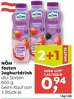 ADEG Nöm fasten joghurtdrink Angebot