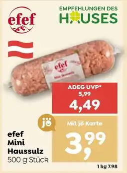 ADEG Efef mini haussulz Angebot