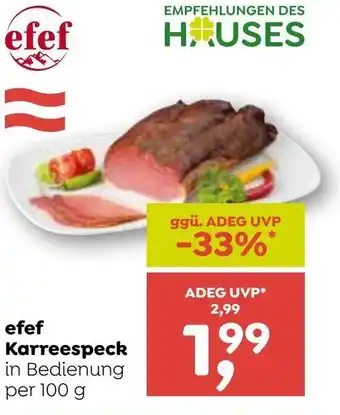 ADEG Efef karreespeck Angebot