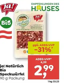 ADEG Ja! natürlich bio speckwürfel Angebot