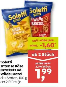 ADEG Soletti intense käse crackets od. wilde brezel Angebot